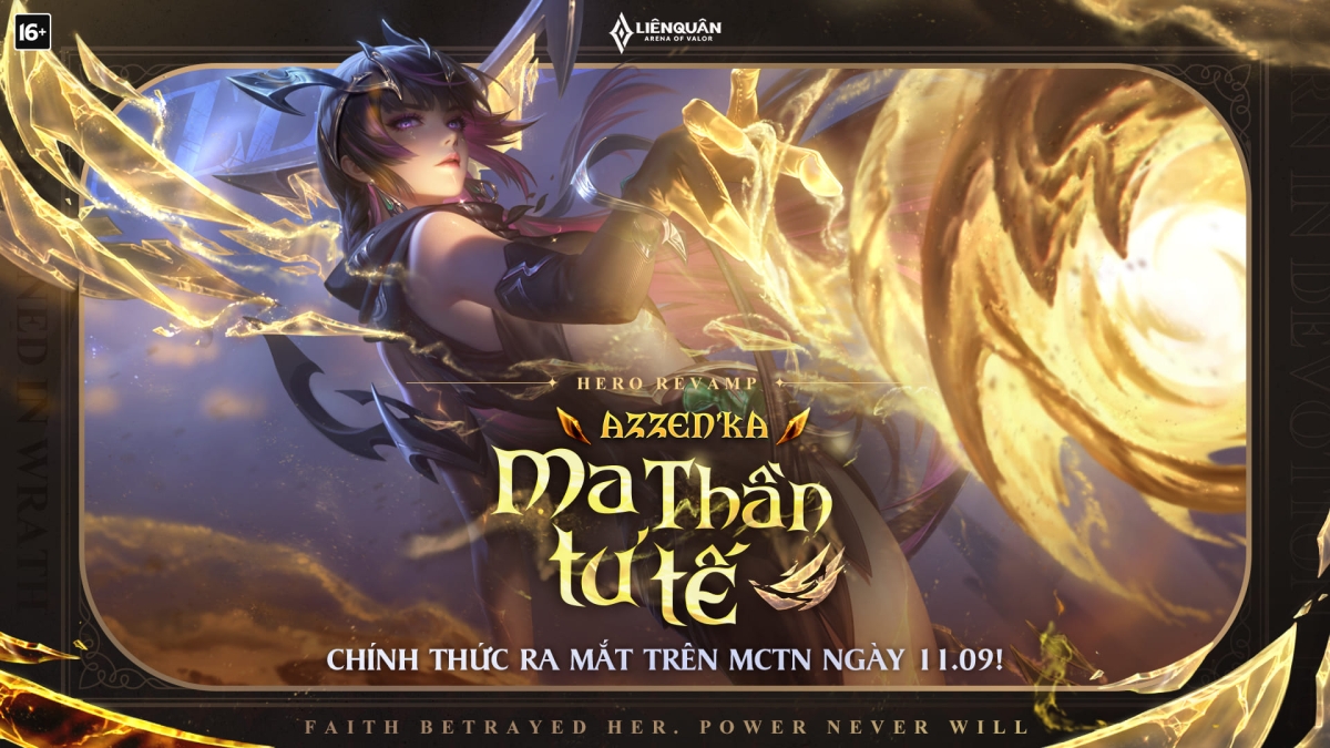 Liên Quân: Azzen'Ka "chuyển giới", thay đổi từ ngoại hình đến kỹ năng